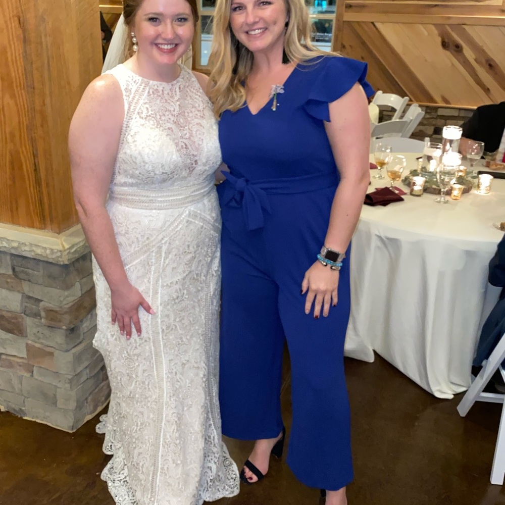 Blue Tahari Jumpsuit